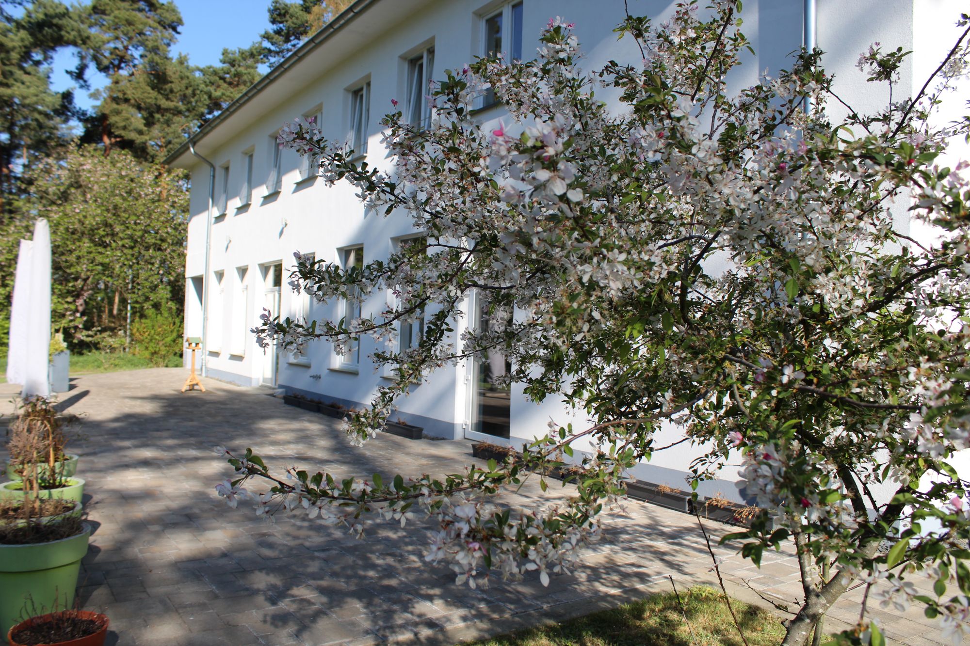 Terrasse der Wohngemeinschaft und Tagespflege in Rothenbach